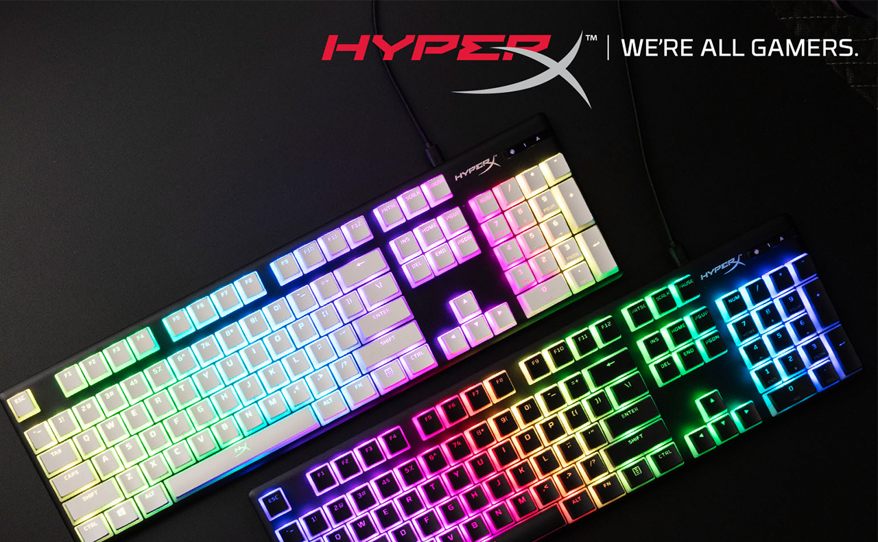 HyperX Double Shot PBT Pudding Keycaps | HyperX