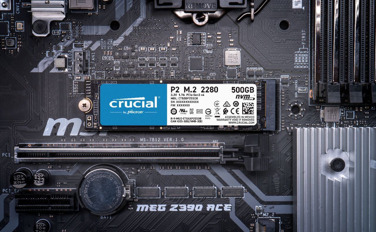 Crucial P2 SSD