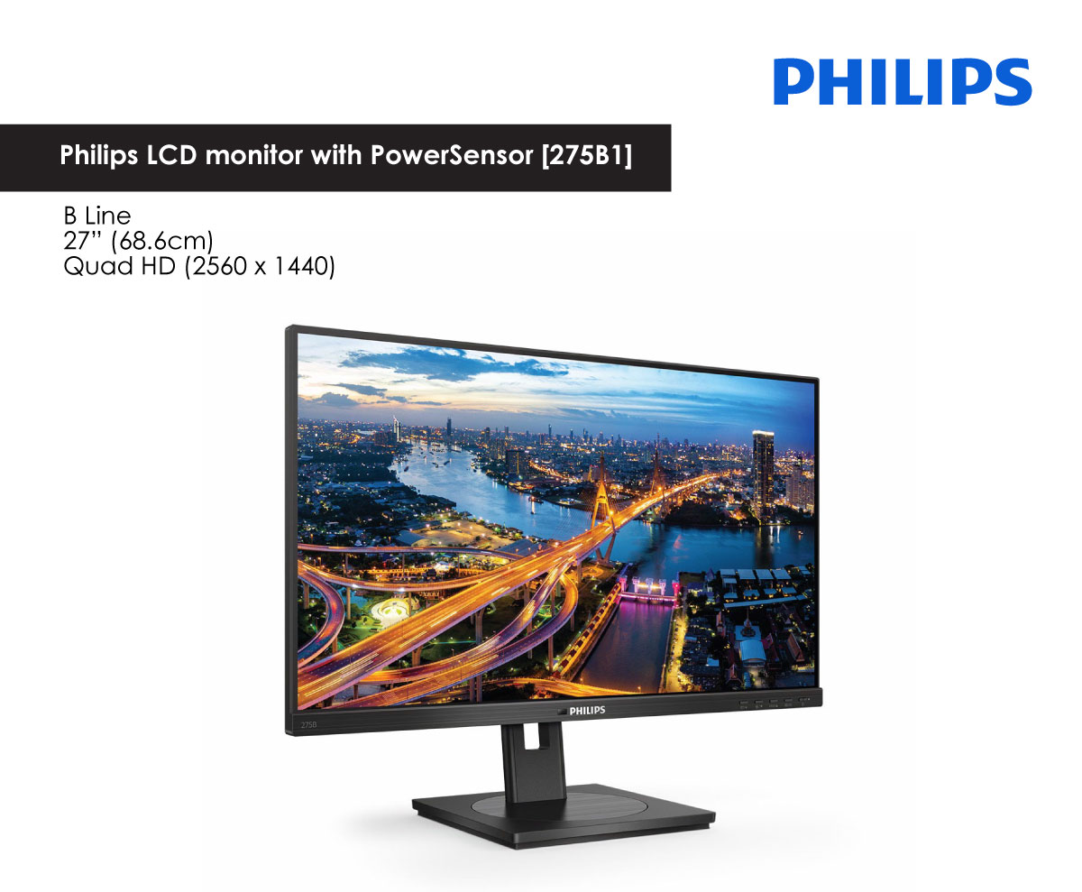 Philips LCD monitor with PowerSensor [275B1]