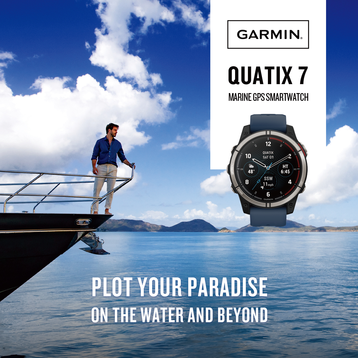 Garmin quatix7 – the marine GPS smartwatch