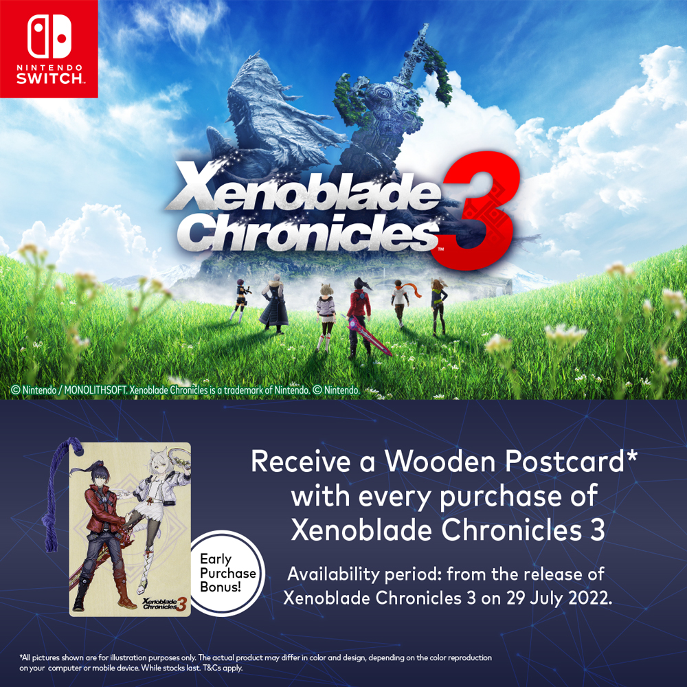 Xenoblade Chronicles 3 - Nintendo Switch 