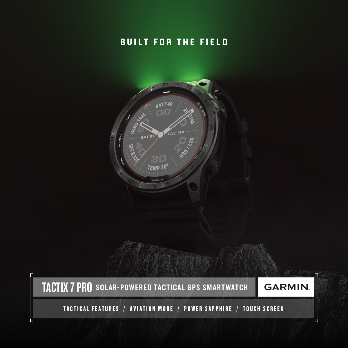  Garmin tactix Delta Tactical Military GPS Smartwatch