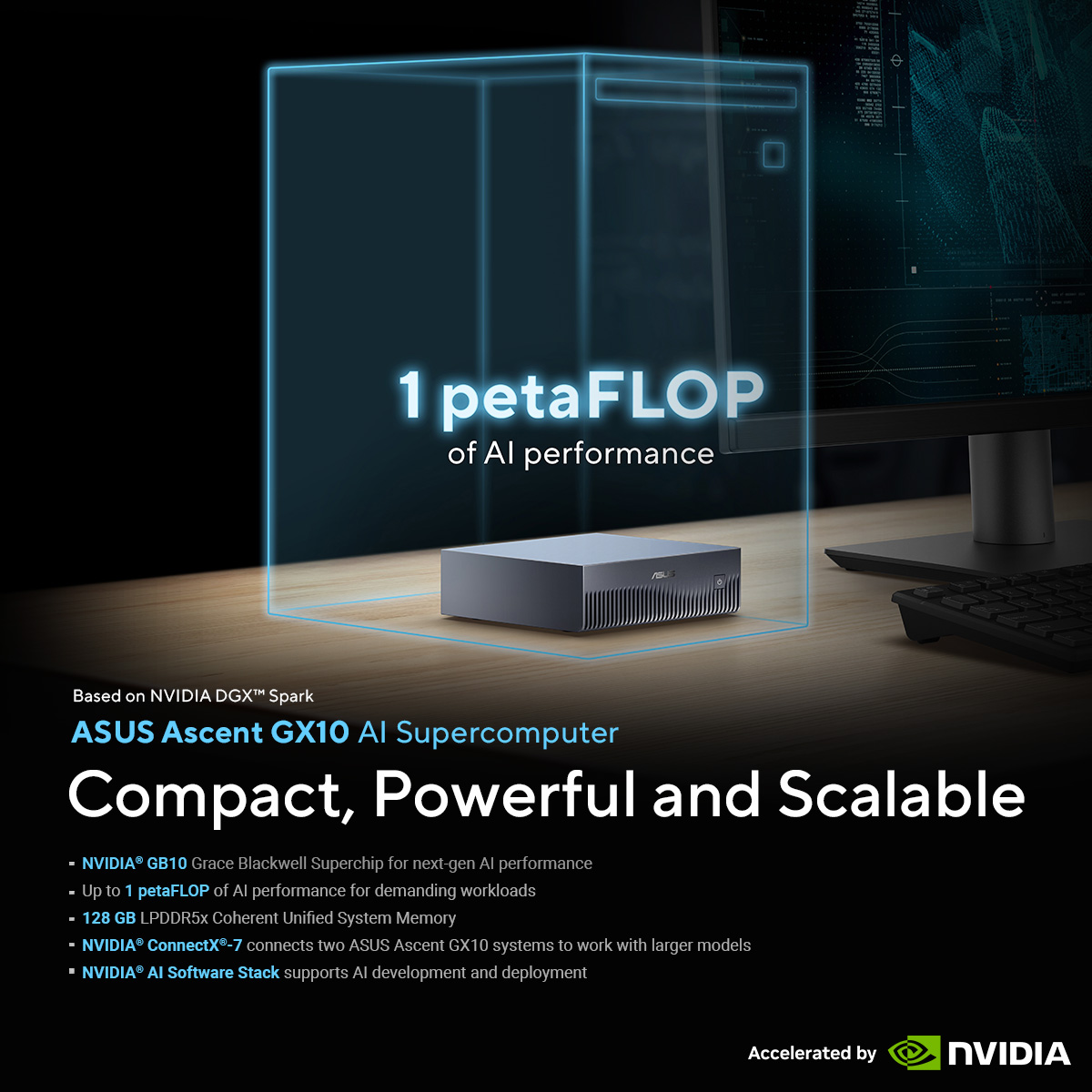 It’s here. The future of AI computing – Ascent GX10